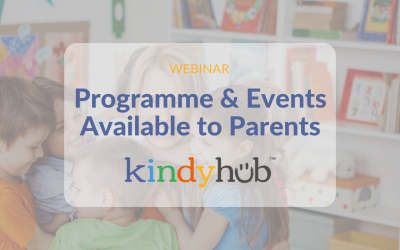 2019 Kindyhub – Programme & Events Available to Parents